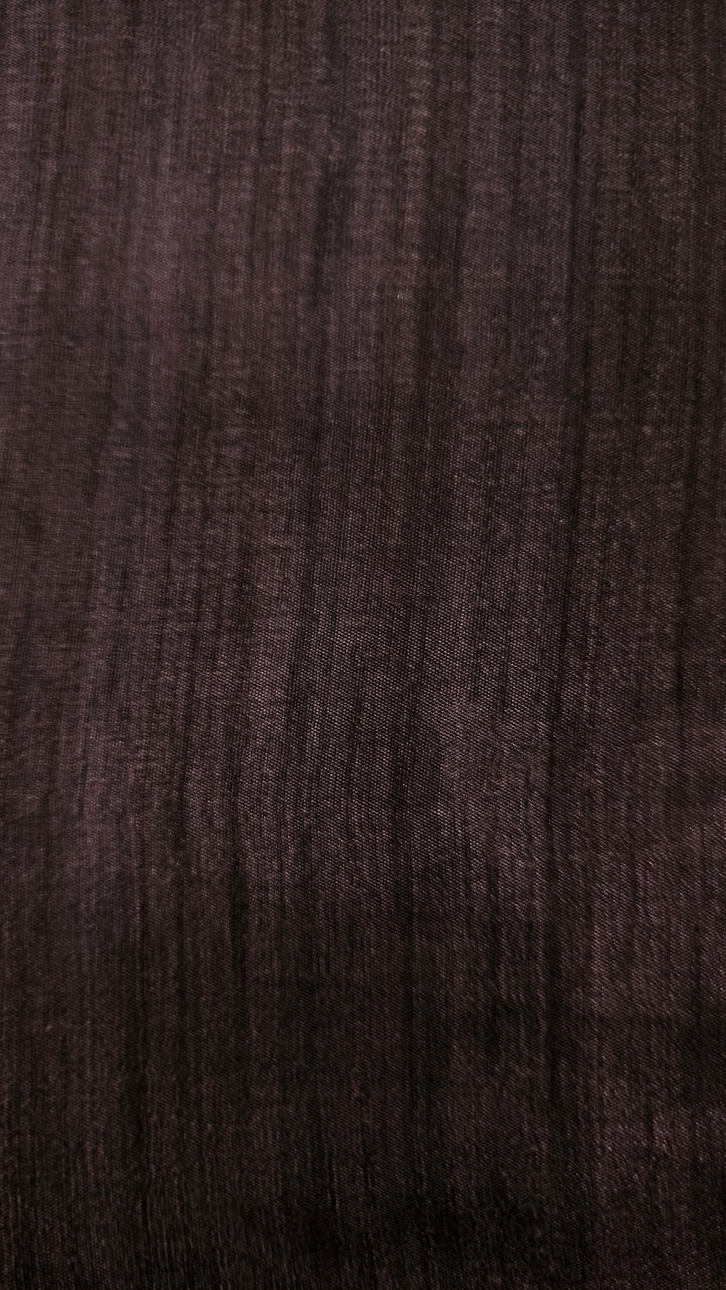 Black Art Tussar with French Knots