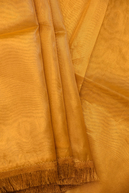 Yellow Tissue with Fringe Border